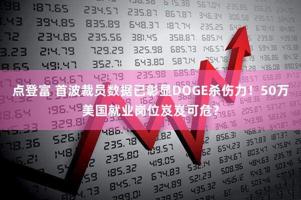 点登富 首波裁员数据已彰显DOGE杀伤力!50万美国就业岗位岌岌可危?
